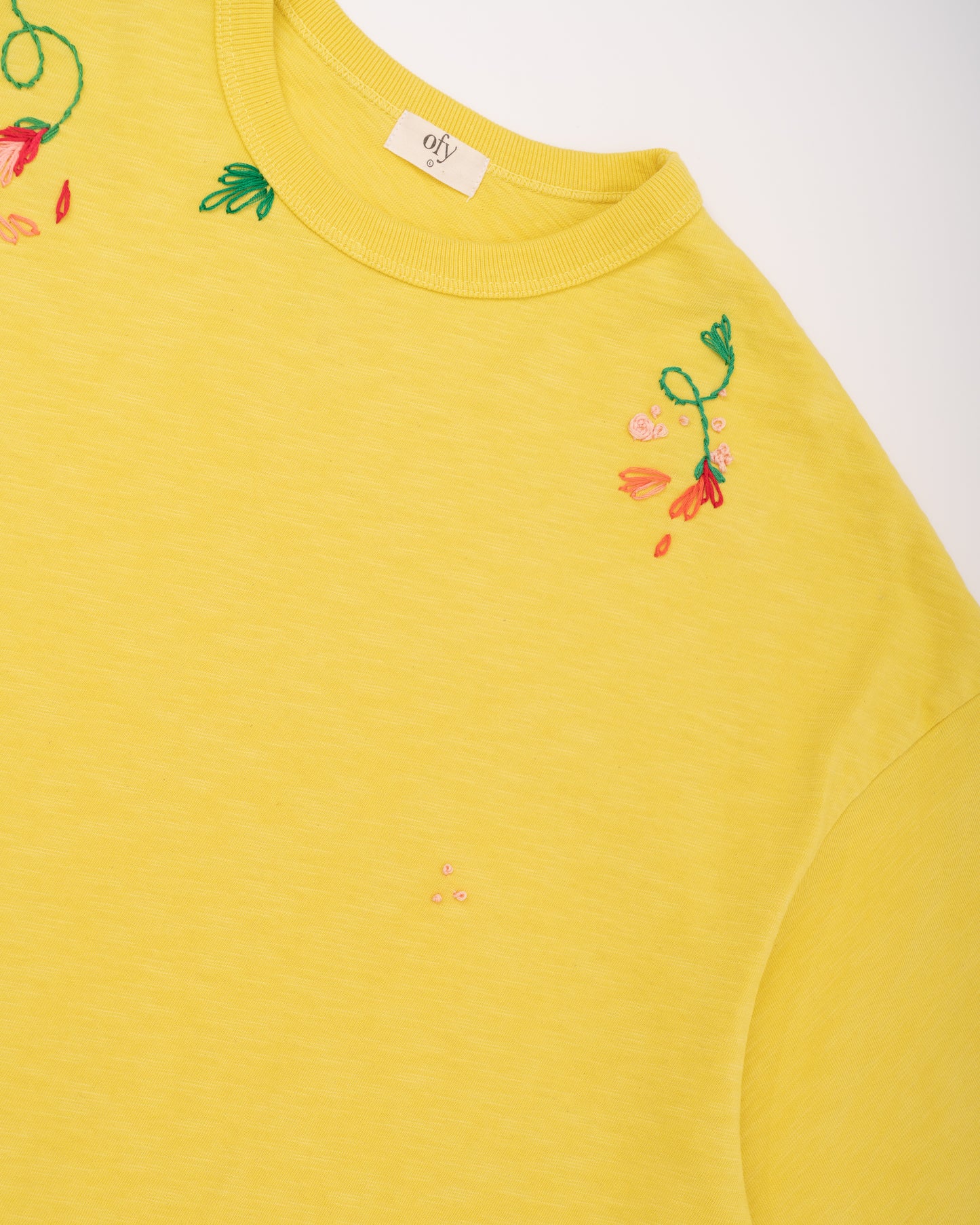Journey Tee - Yellow Floral