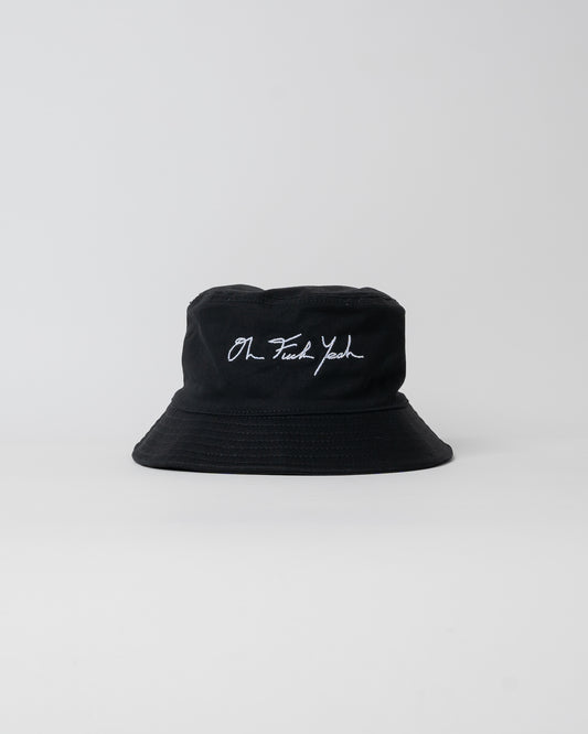 Signature Cotton Bucket - Black