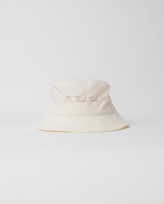 Signature Nylon Bucket - Butter