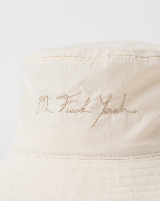 Signature Nylon Bucket - Butter