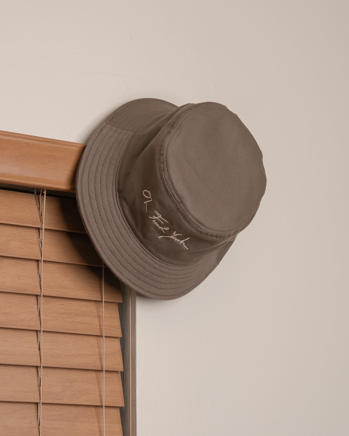 Signature Cotton Bucket - Walnut