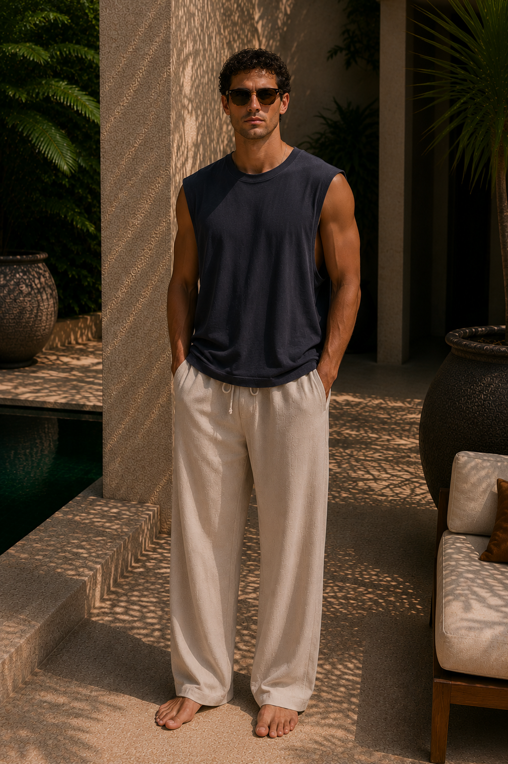 Essential Tank - Navy Night