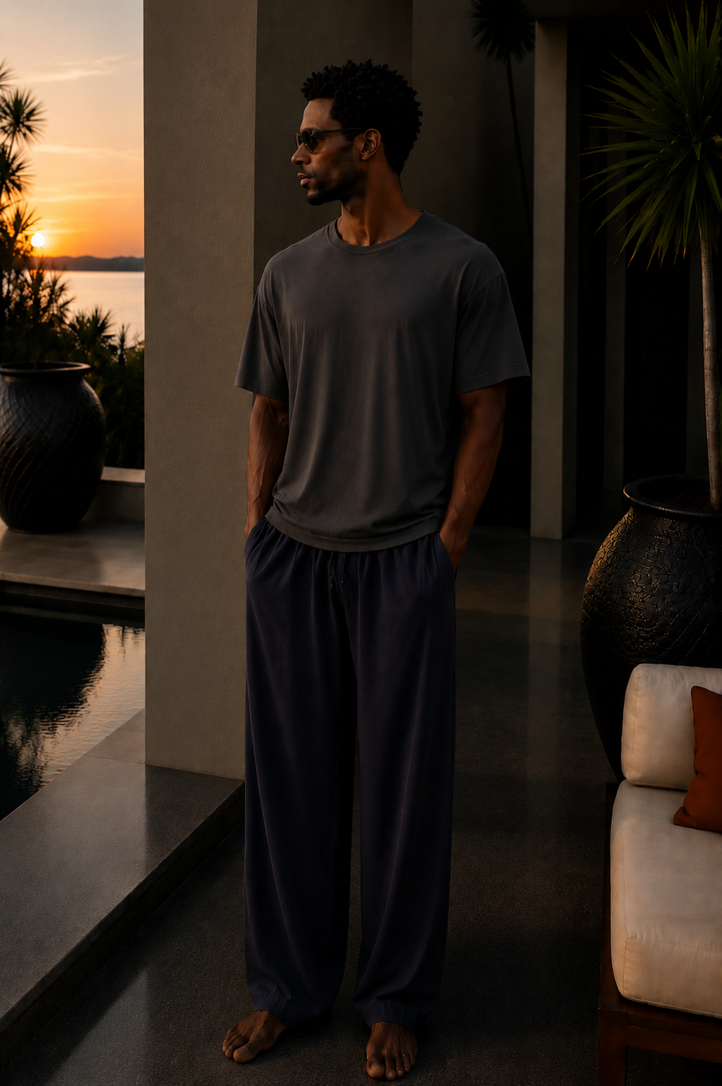Essential Tee - Velvet Palm