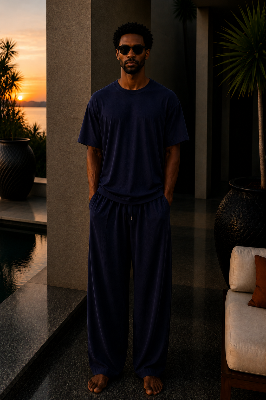 Essential Tee - Navy Night