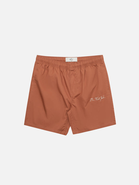 Signature Beach Short - Clay