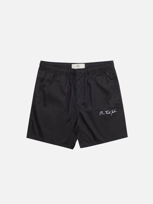 Signature Beach Short - Black