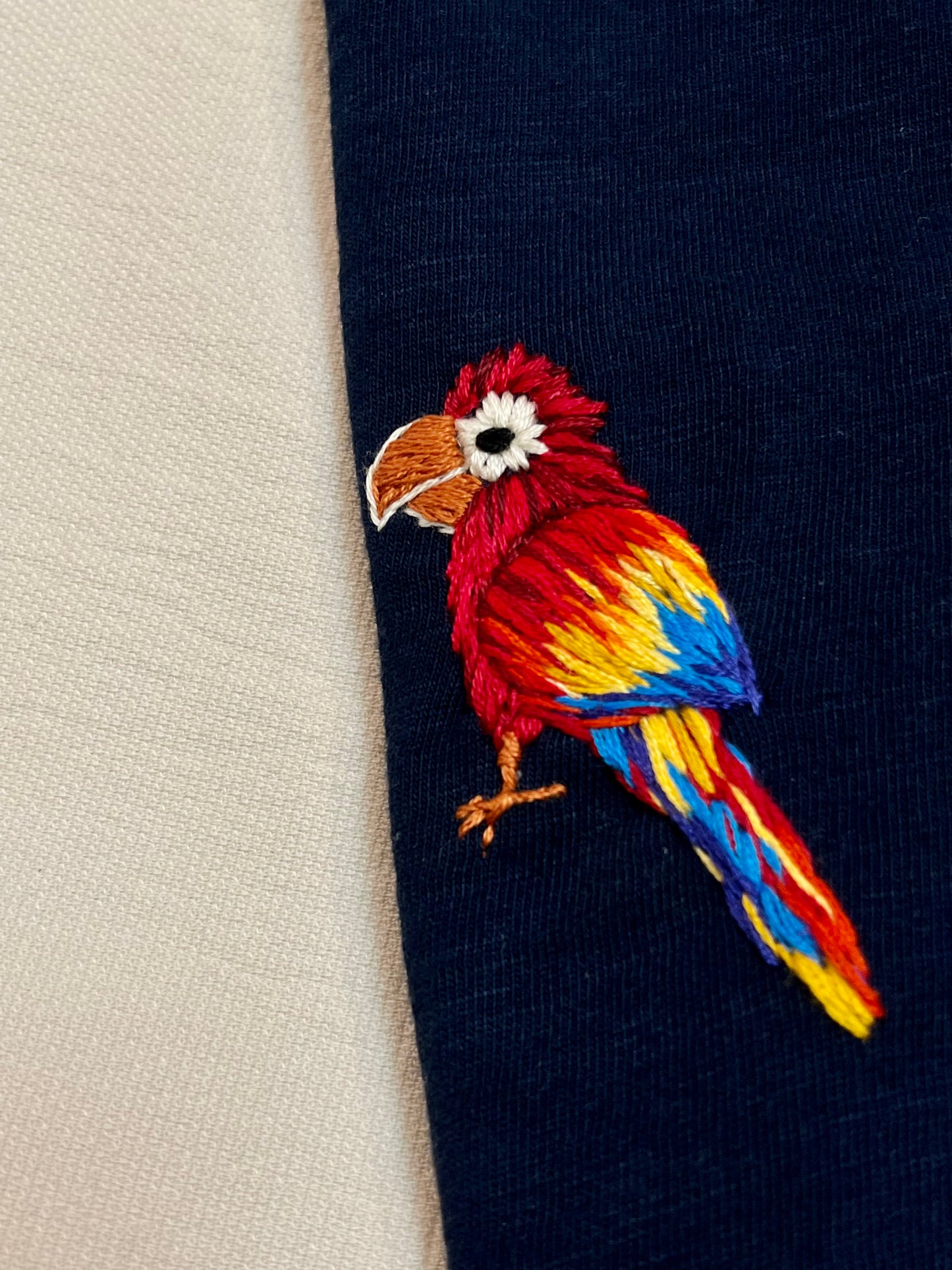 Journey Tee - Scarlet Macaw