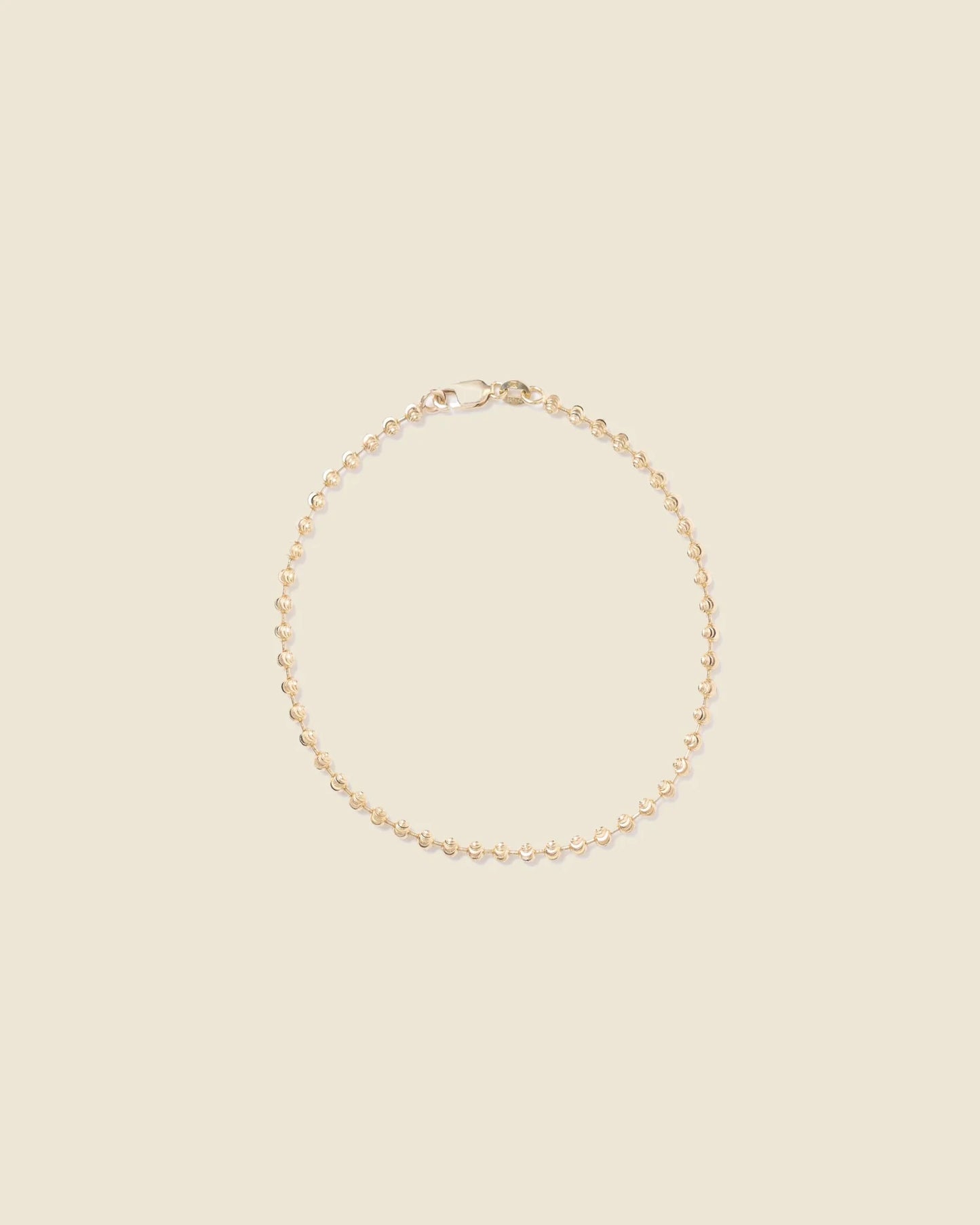 Toilet Chain Bracelet - 18k Gold