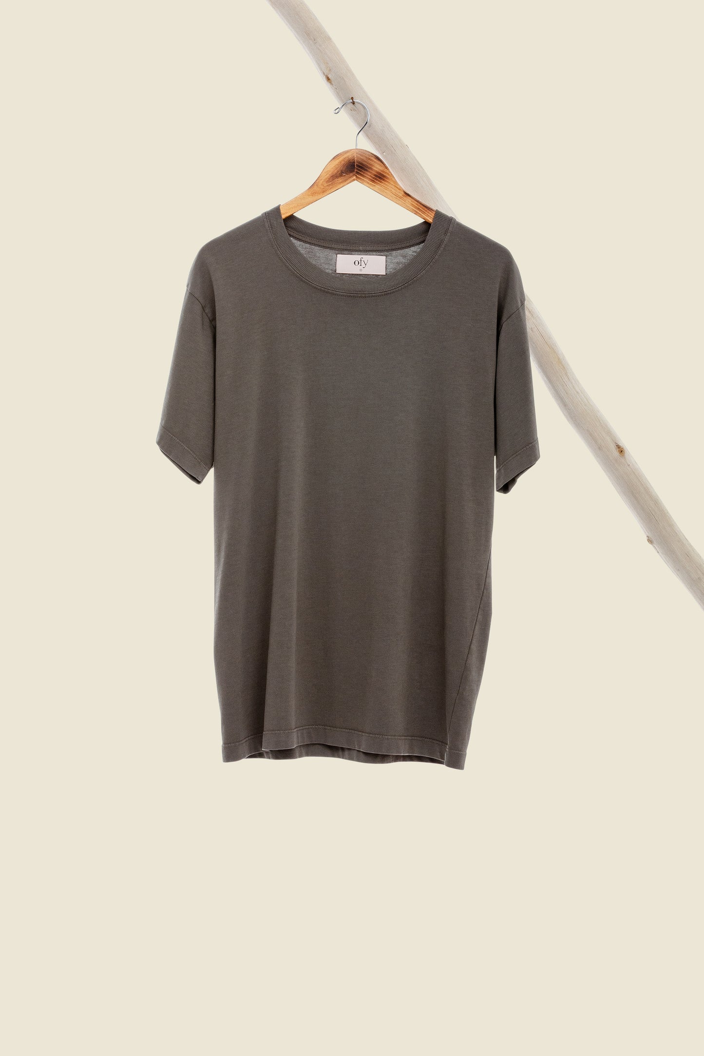 Luxe Supima Tee - Sunkissed Palm