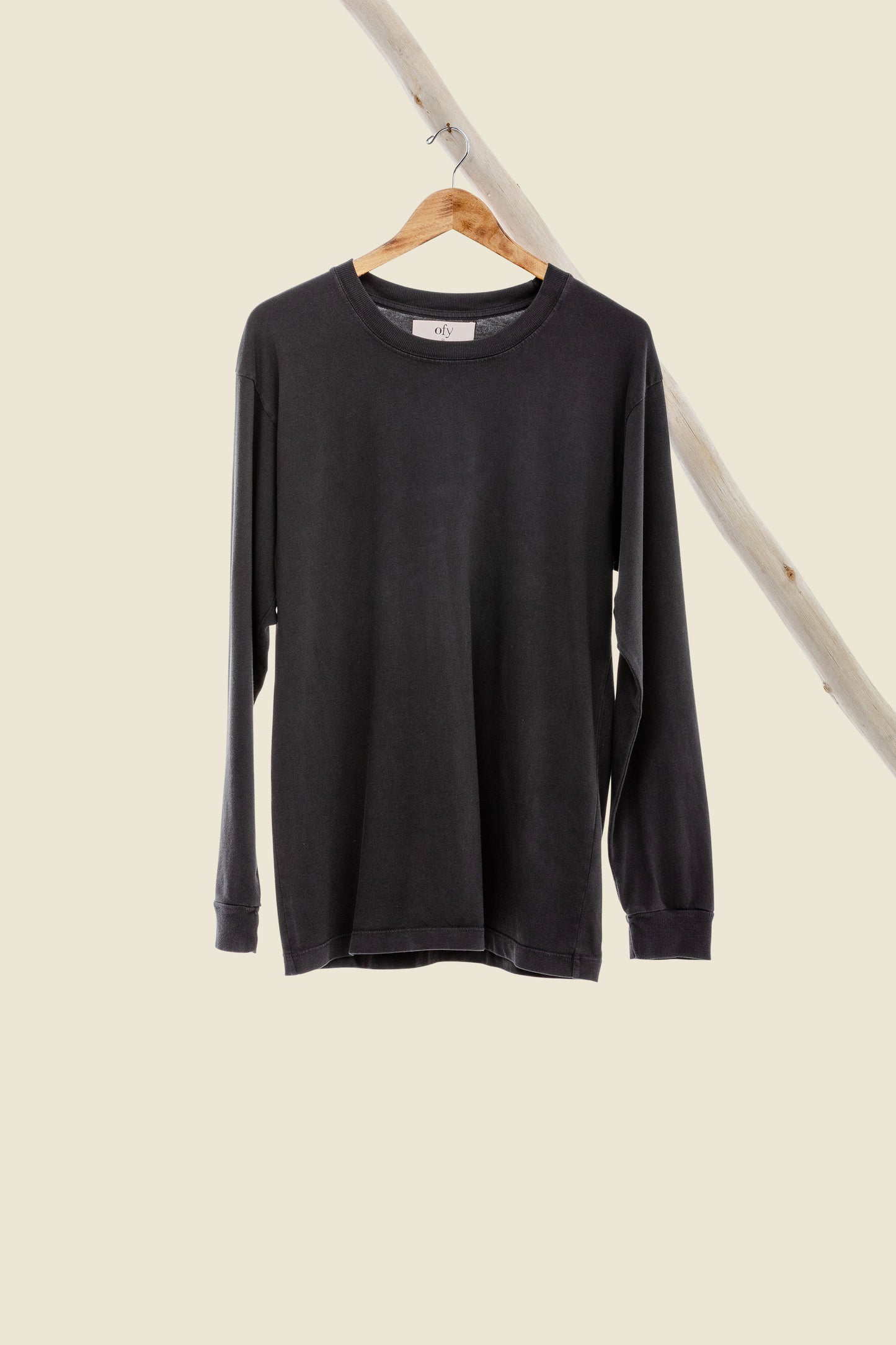 Luxe Supima L/S - Black Hole