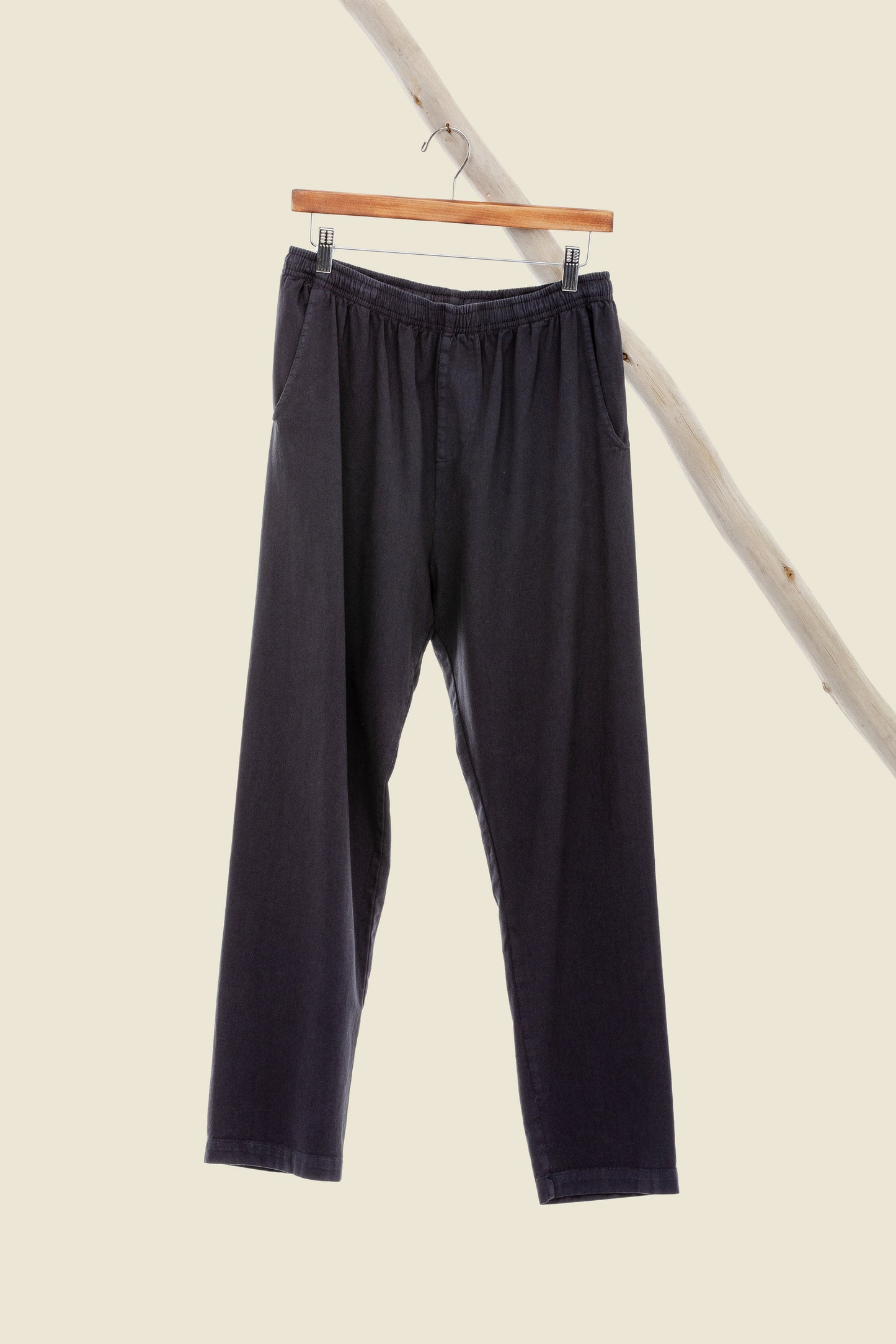 Light Cotton Twill Pant - Black Hole