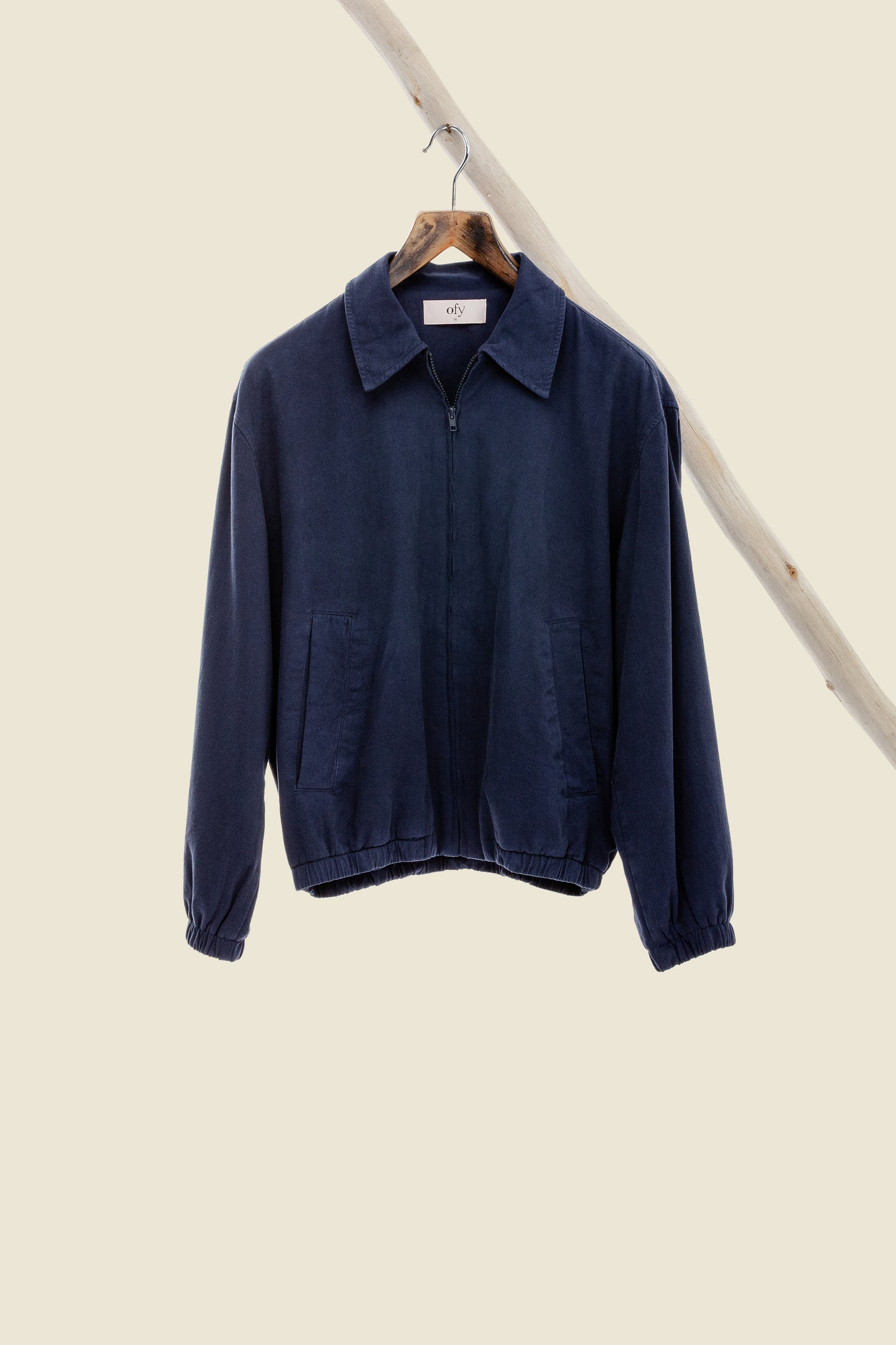 Cotton Twill Jacket - Midnight Navy