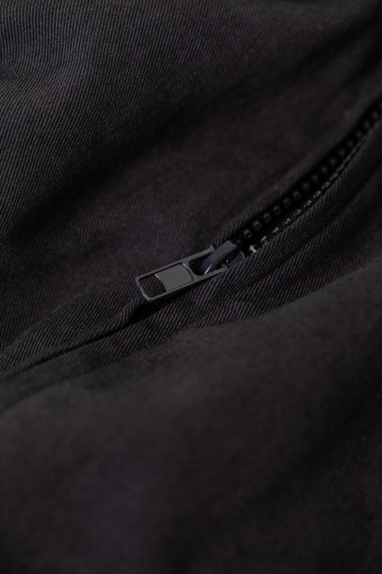 Cotton Twill Jacket - Black Hole