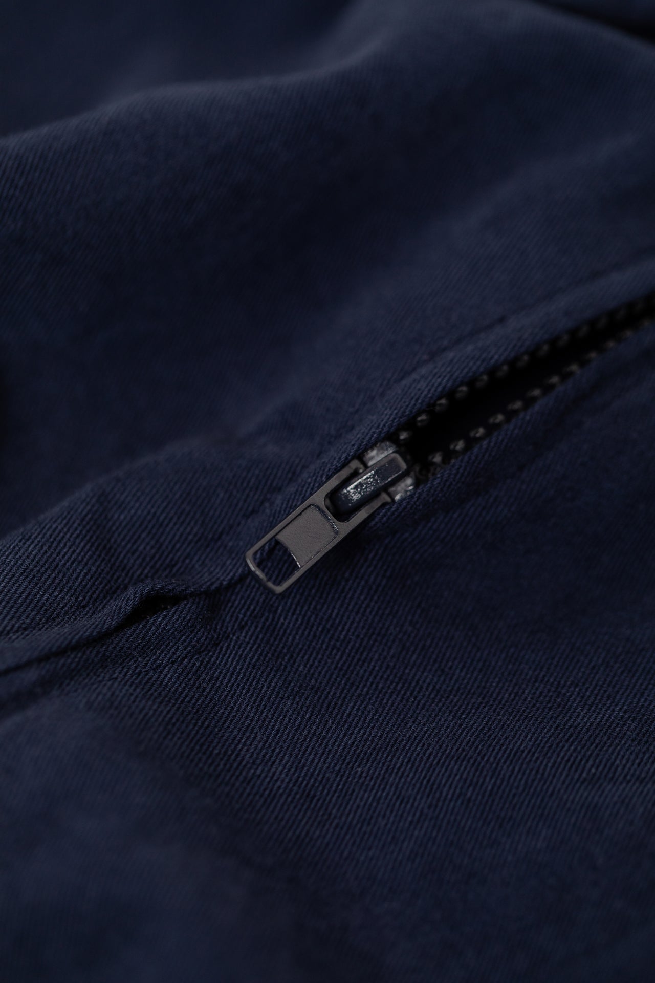 Cotton Twill Jacket - Midnight Navy