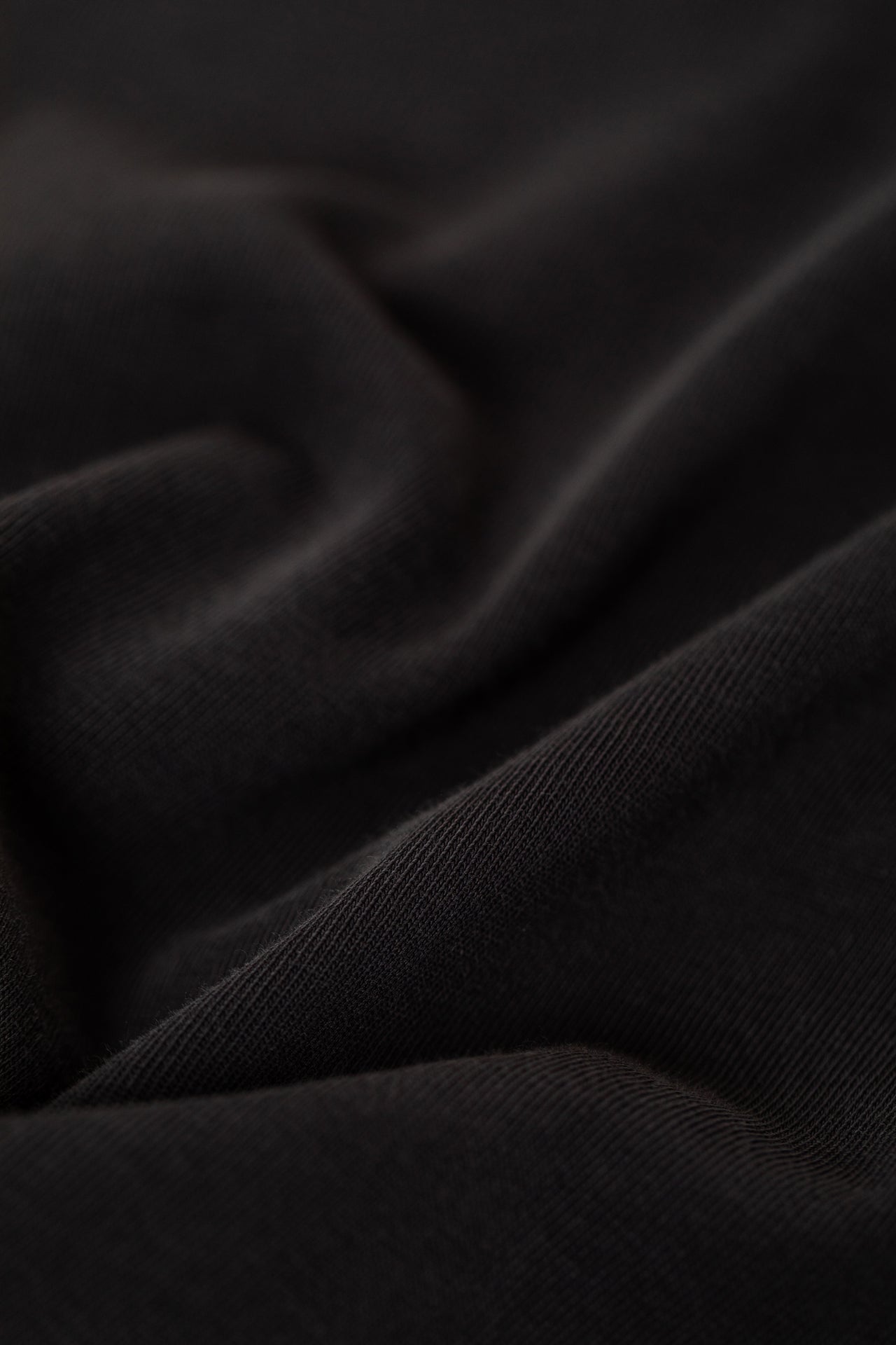 Luxe Supima Tee - Black Hole