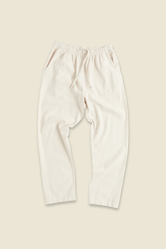 Light Cotton Twill Pant - Sea Pearl