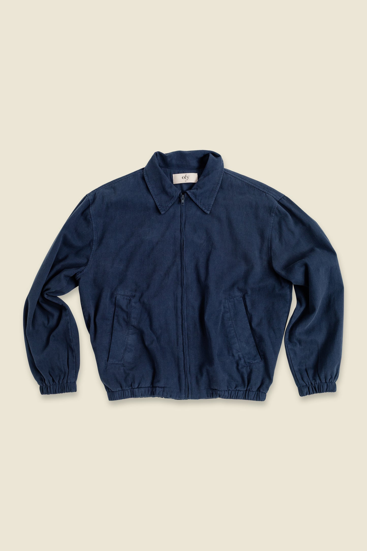 Cotton Twill Jacket - Midnight Navy