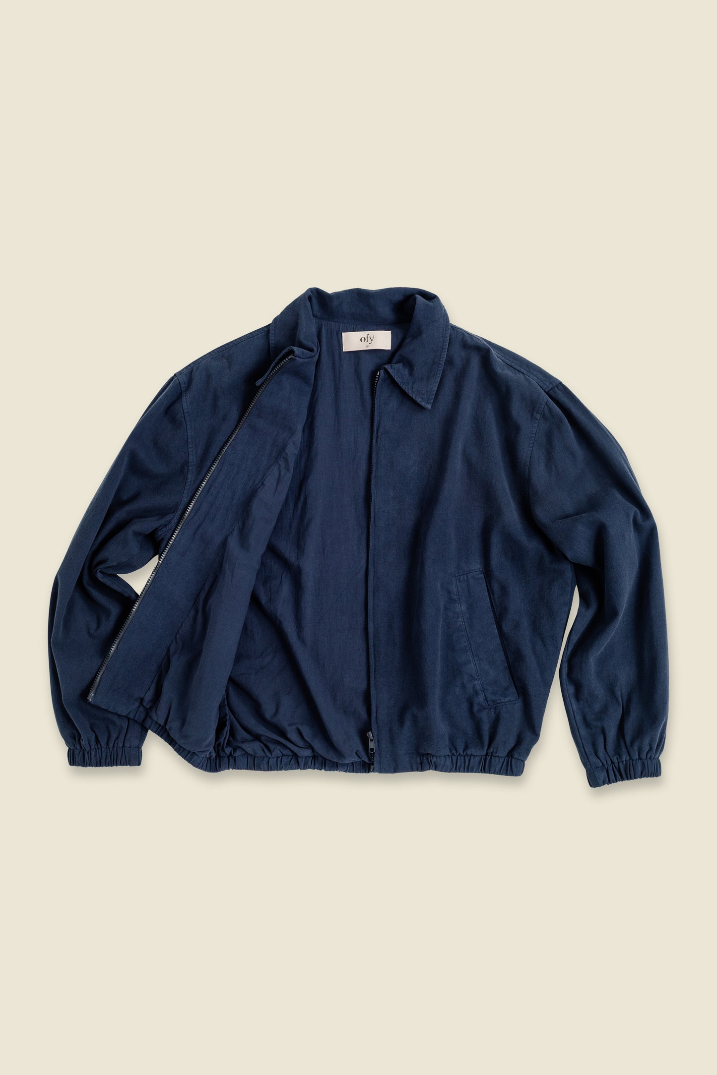 Cotton Twill Jacket - Midnight Navy