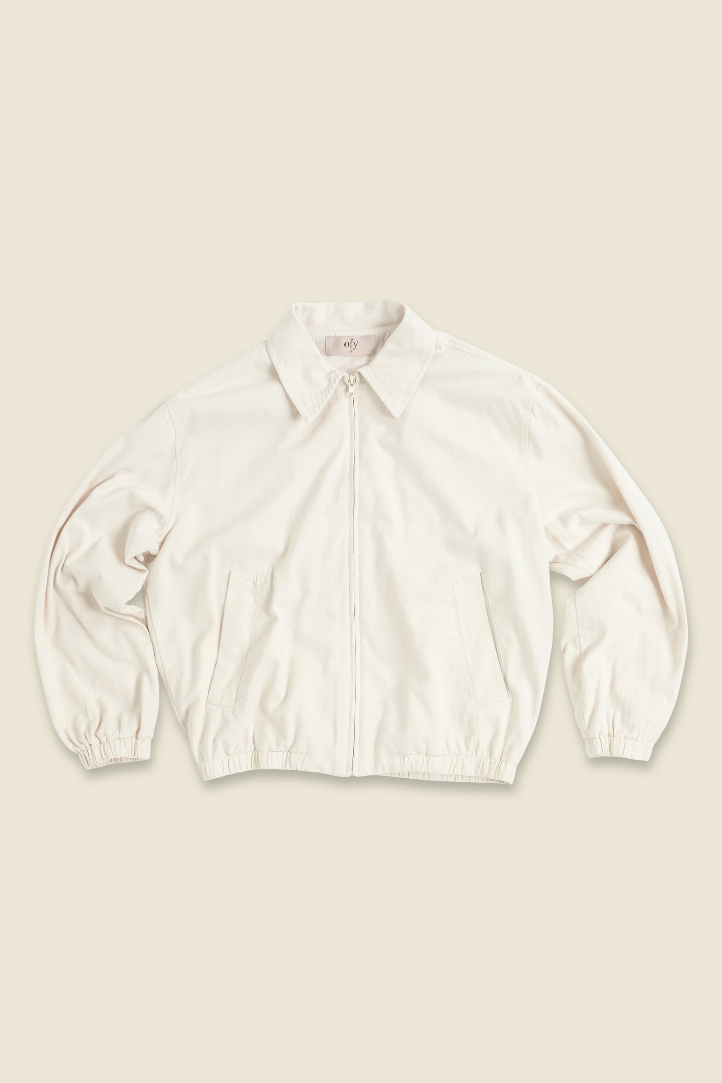 Cotton Twill Jacket - Sea Pearl