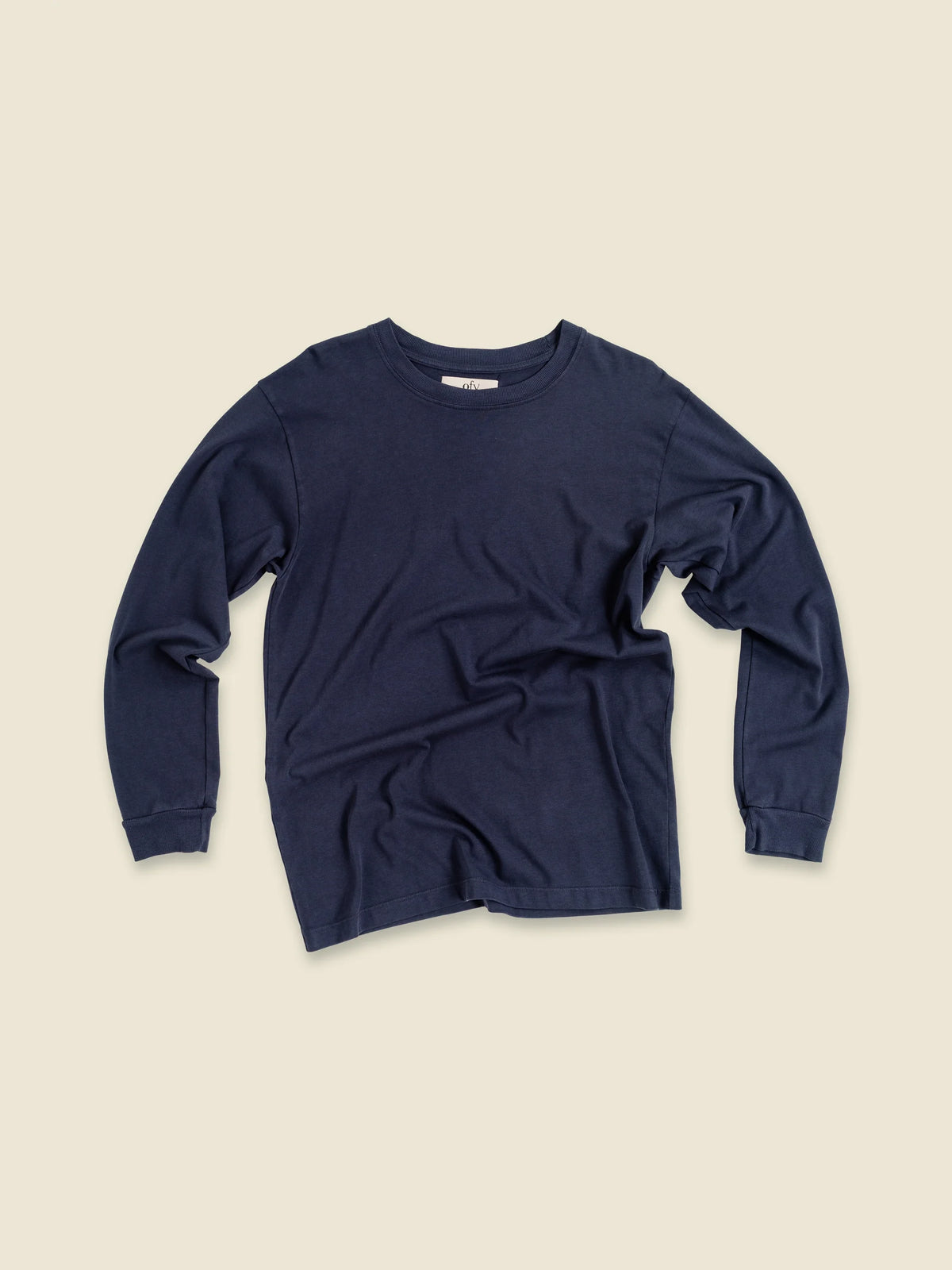 Luxe Supima L/S - Midnight Navy