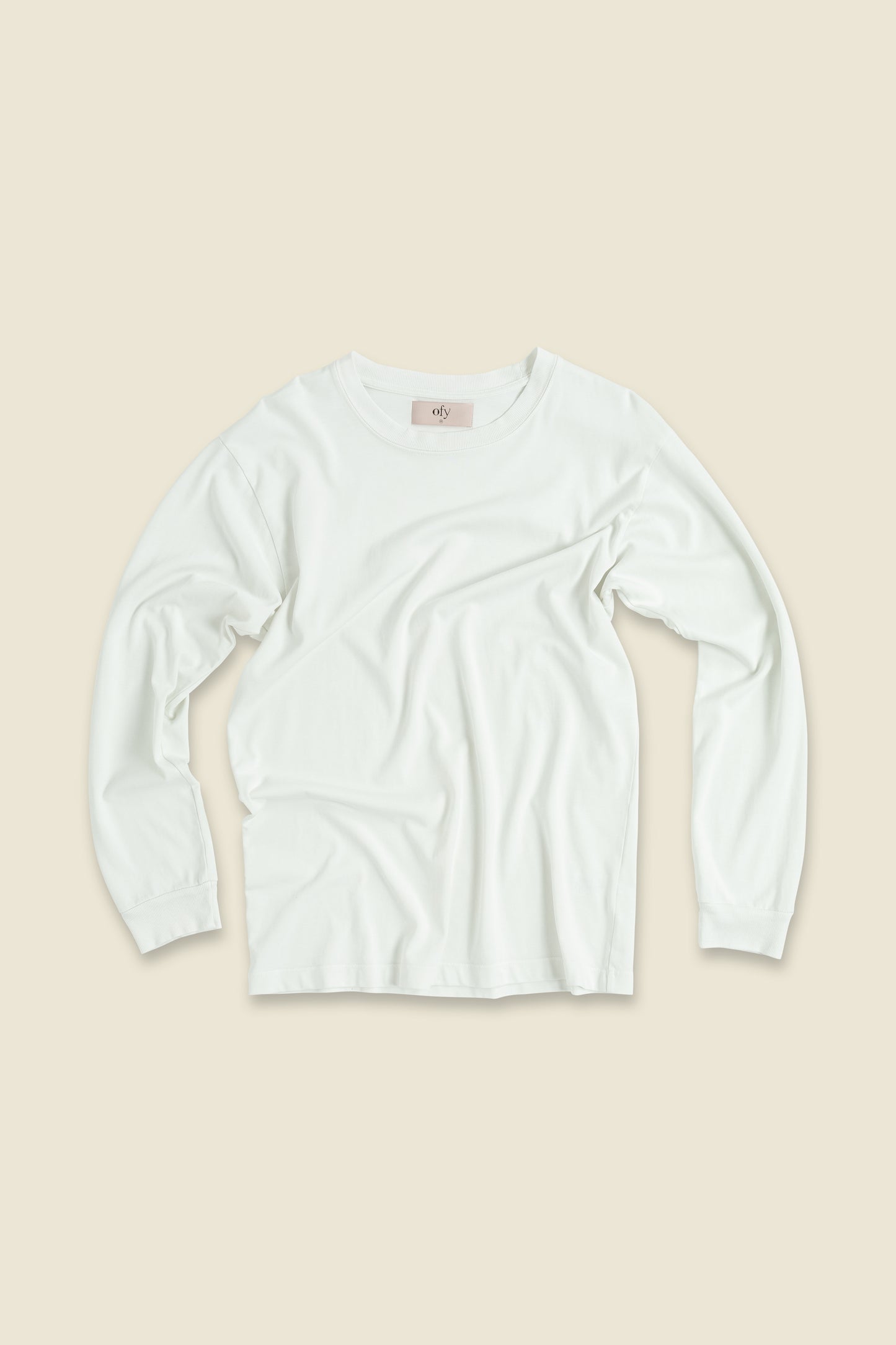 Luxe Supima L/S - Wispy Cloud