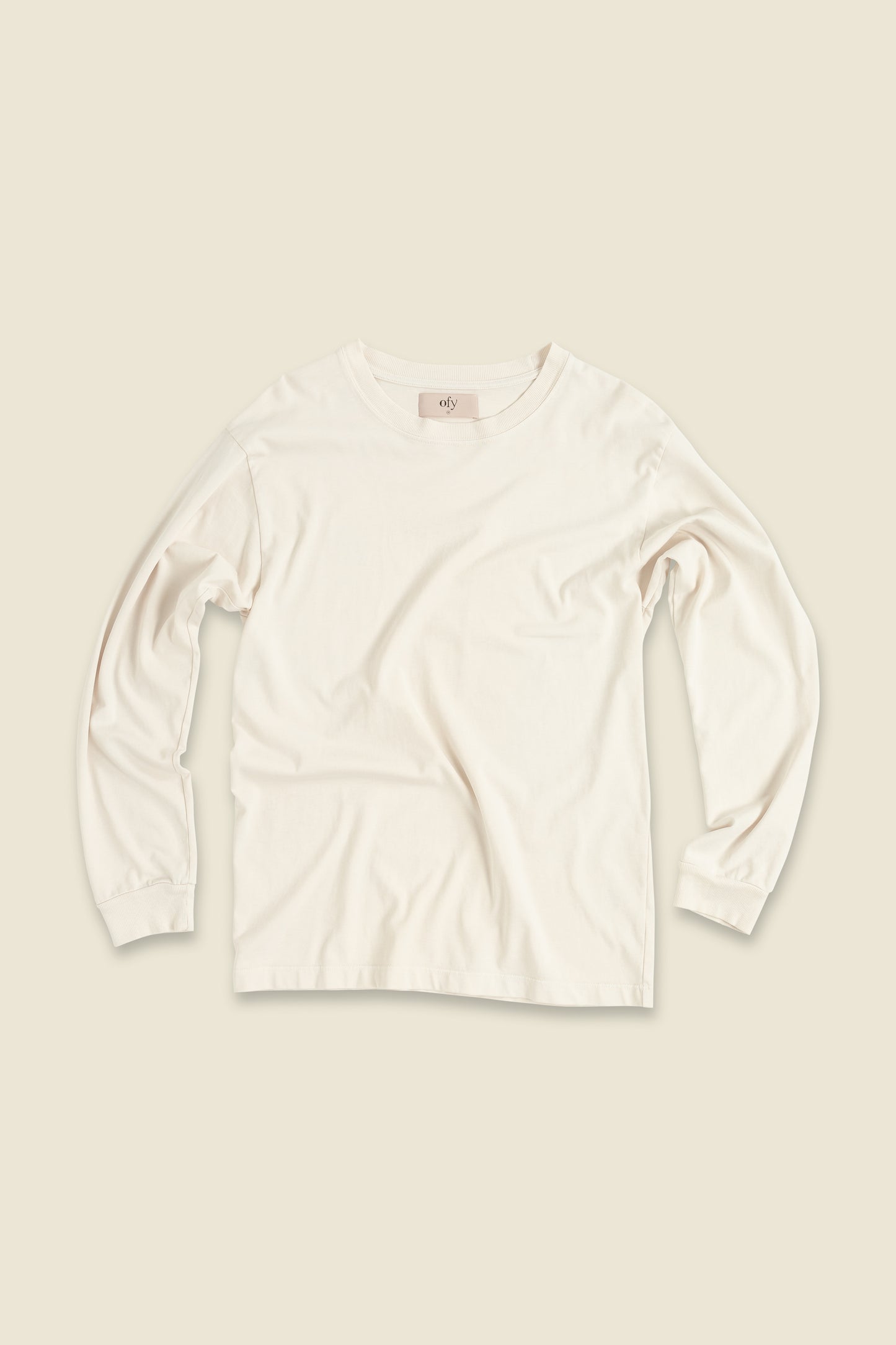 Luxe Supima L/S - Sea Salt