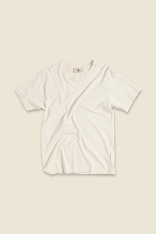 Luxe Supima Tee - Sea Salt