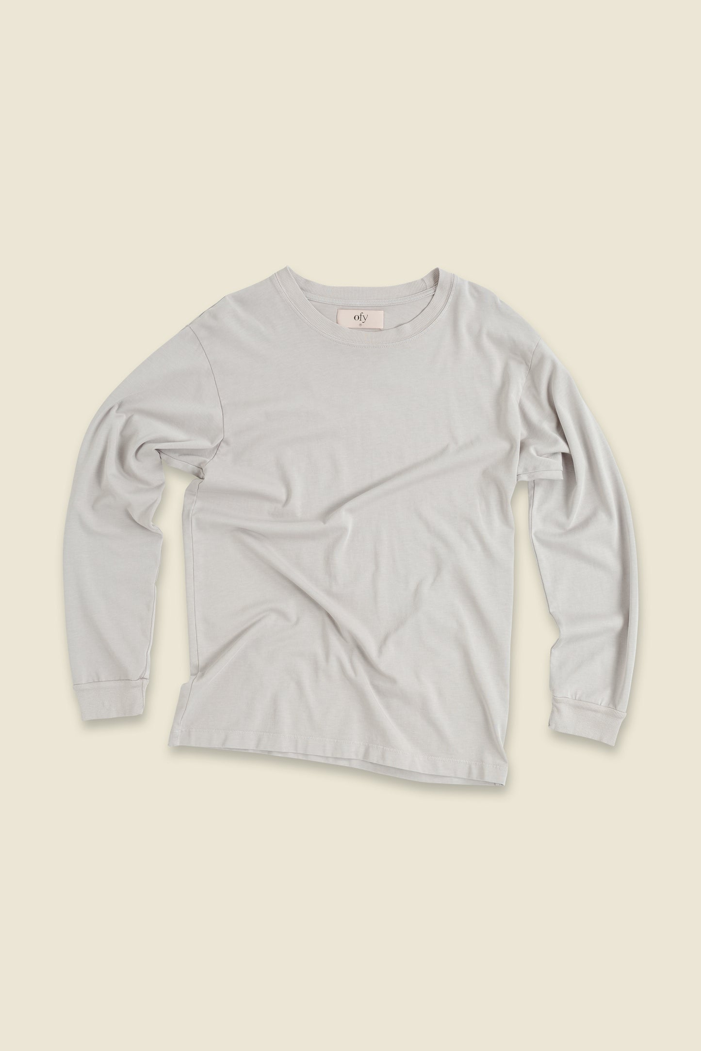 Luxe Supima L/S - Silver Spring
