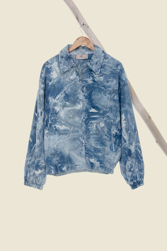 Lightweight Cotton Jacket - Solar Sea