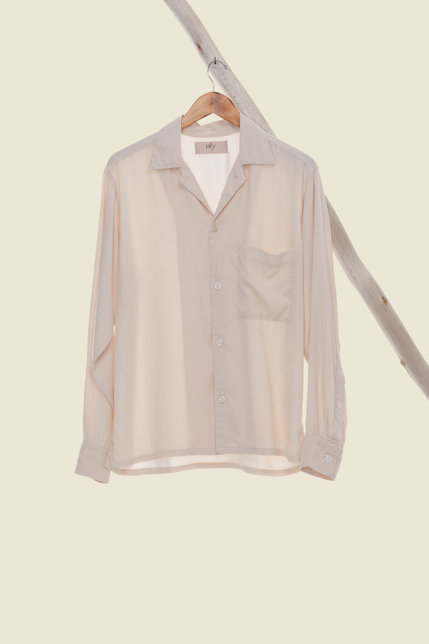 Horizon Light Tencel L/S - Sea Pearl