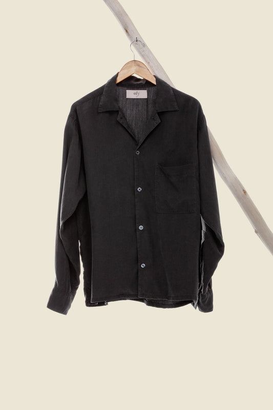 Horizon Light Tencel L/S - Mineral Black