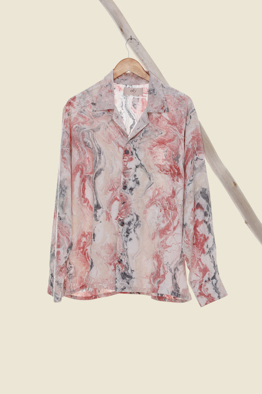 Horizon Light Tencel L/S - Lava Whirl