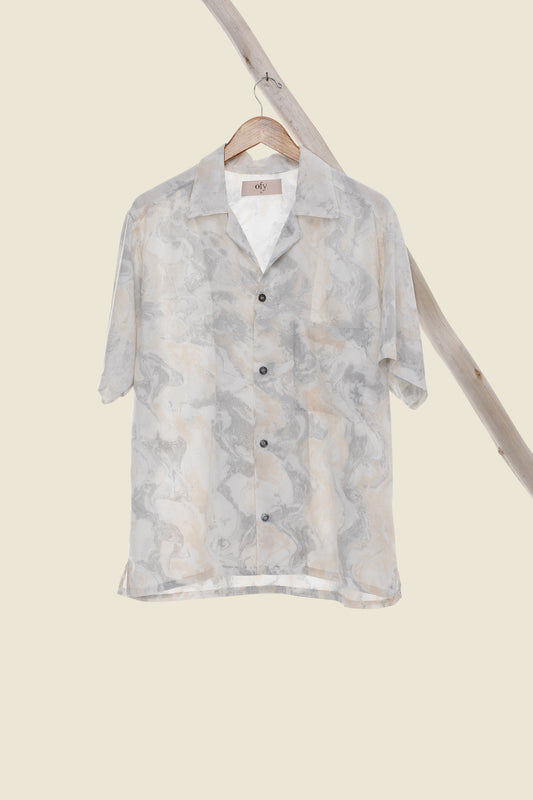 Horizon Light Tencel S/S - Ethereal Marble
