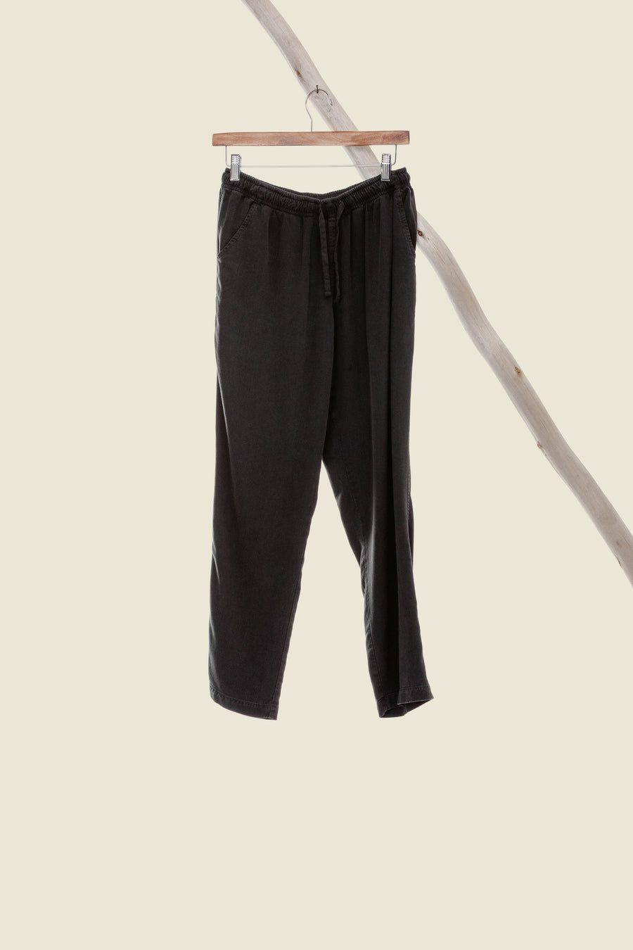 Horizon Heavy Tencel Pant - Mineral Black