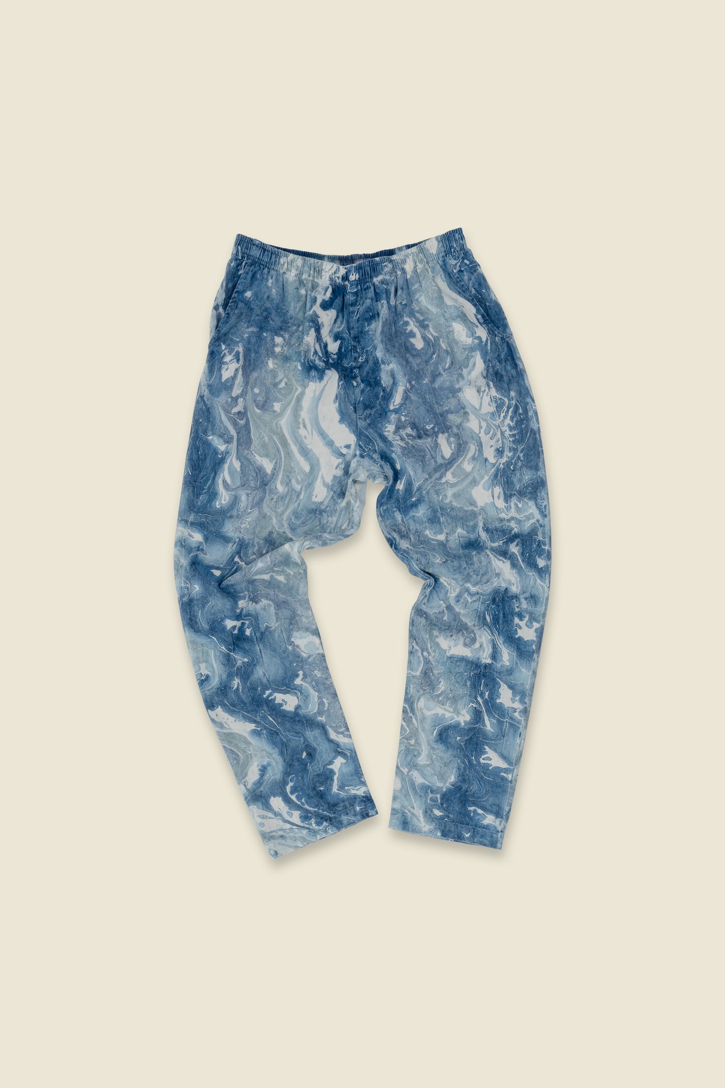 Light Cotton Twill Pant - Solar Sea