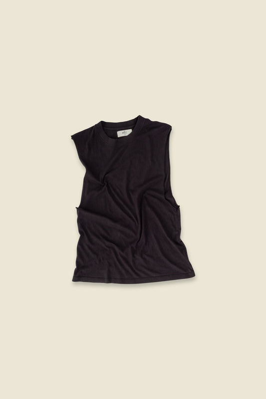 Essential Tank - Black Whale