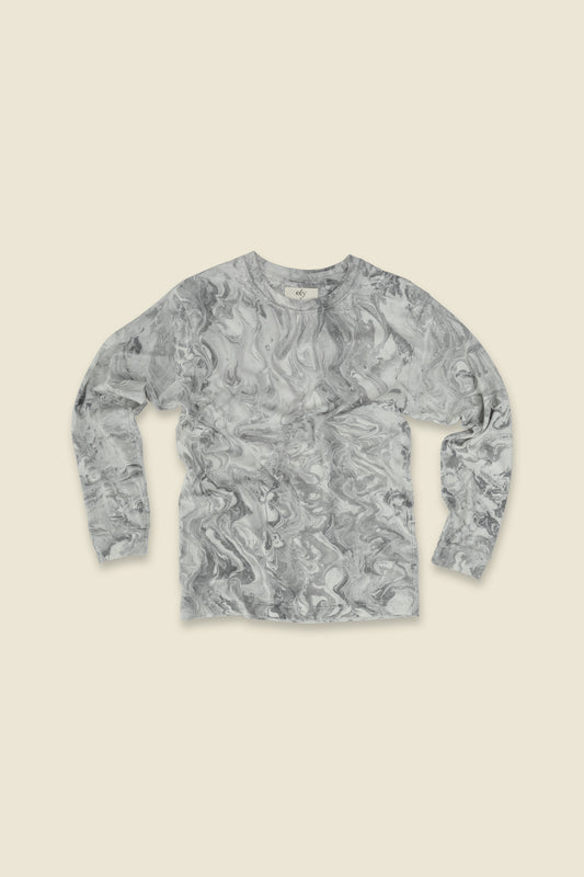 Luxe Supima L/S - Classic Marble