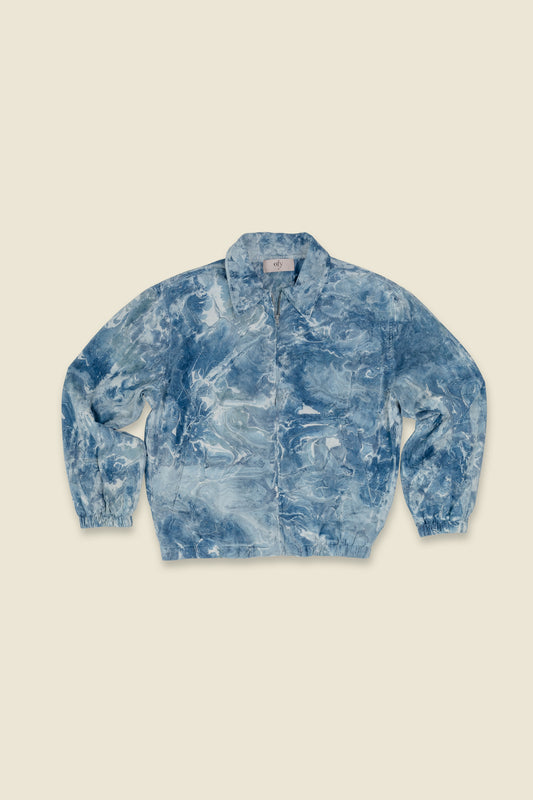 Cotton Twill Jacket - Solar Sea