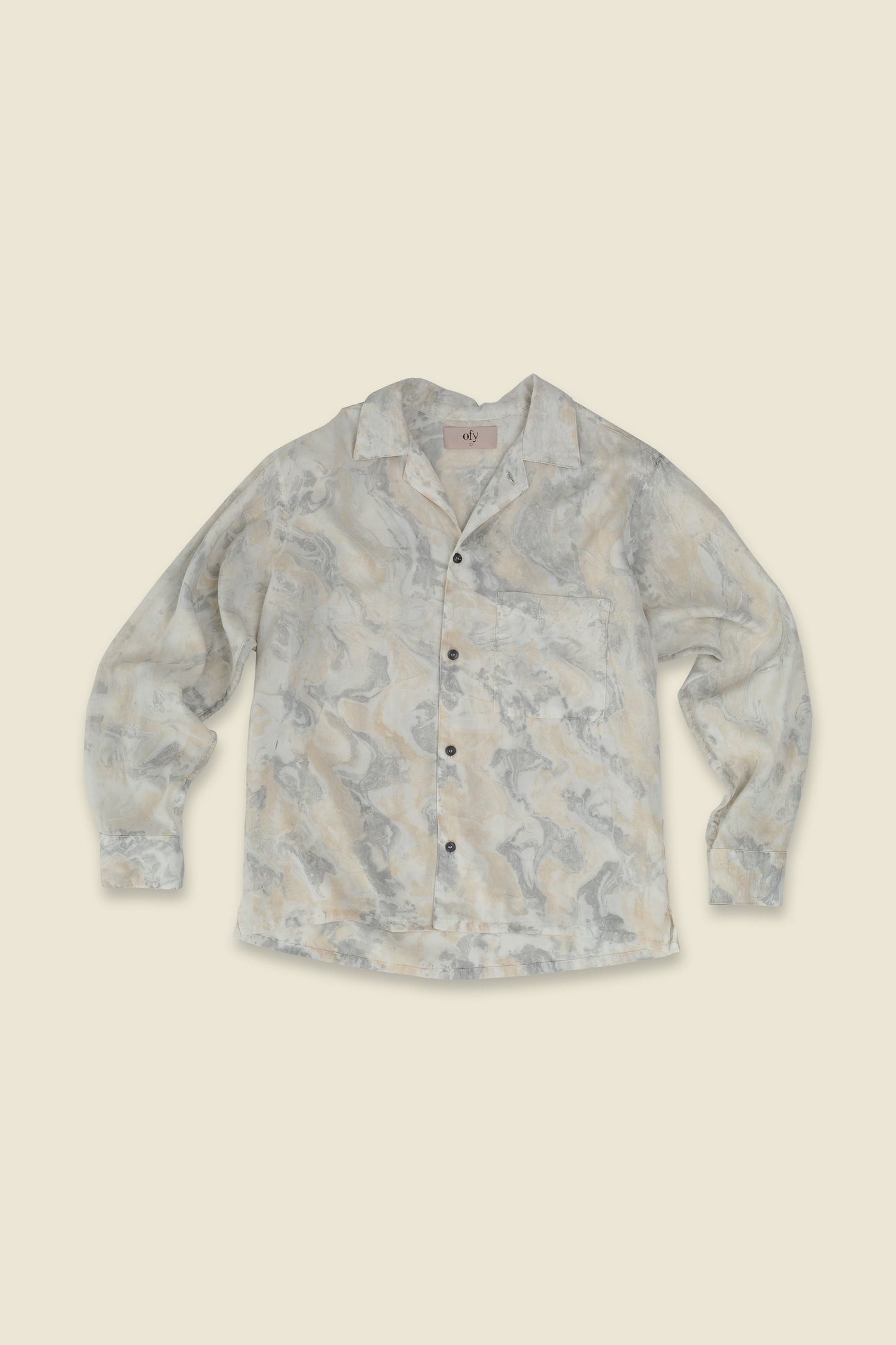 Horizon Light Tencel L/S - Ethereal Marble