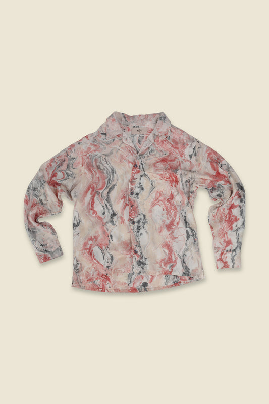 Horizon Light Tencel L/S - Lava Whirl