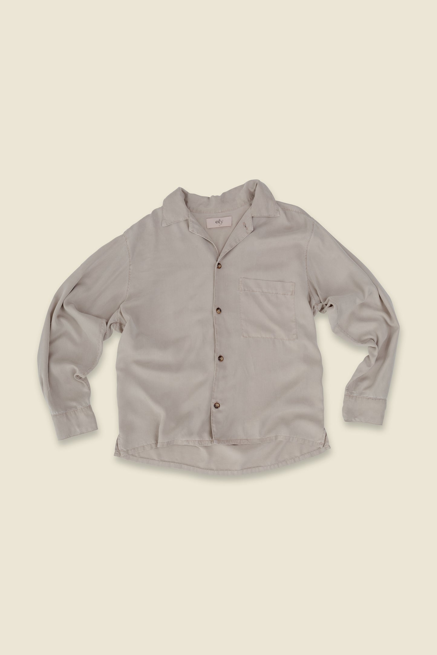 Horizon Light Tencel L/S - Crushed Rock