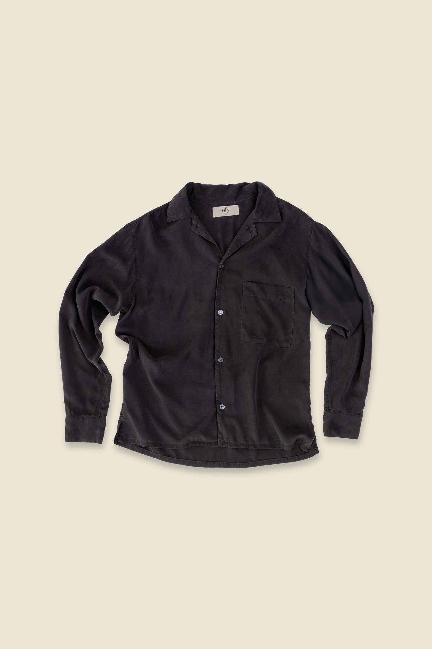 Horizon Light Tencel L/S - Mineral Black