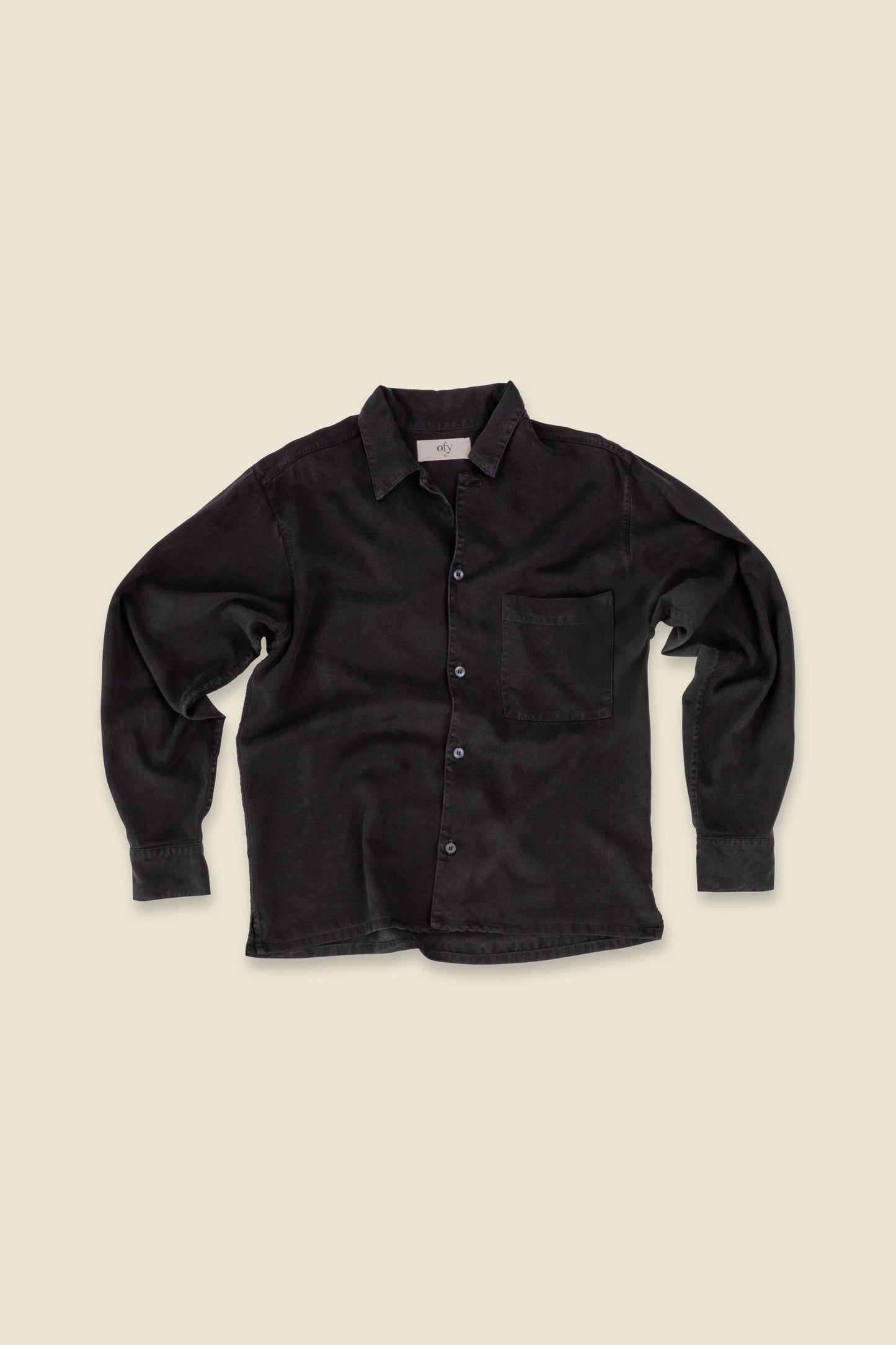 Horizon Heavy Tencel L/S - Mineral Black