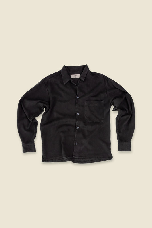 Horizon Heavy Tencel L/S - Mineral Black
