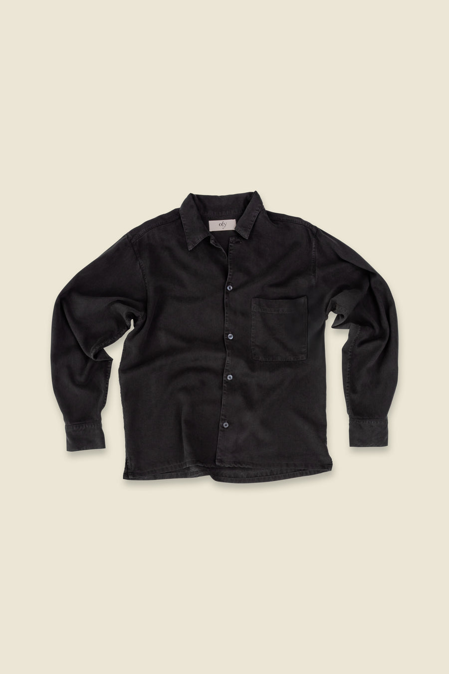 Horizon Heavy Tencel L/S - Mineral Black