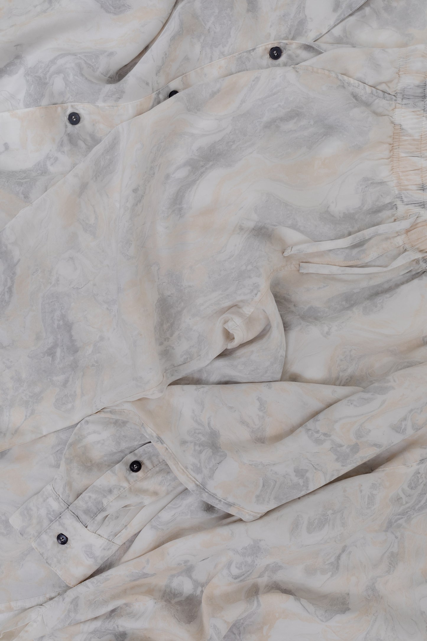 Horizon Light Tencel L/S - Ethereal Marble