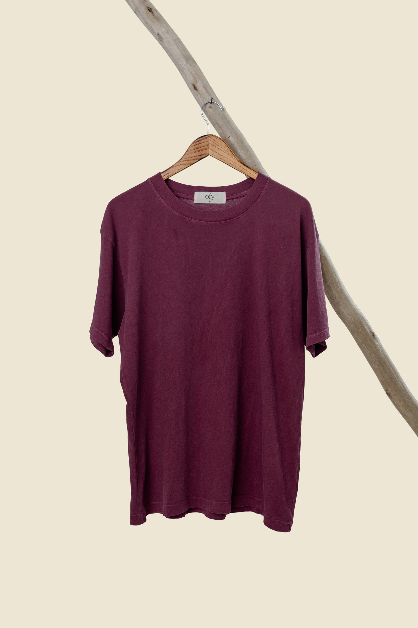 Essential Tee - New Maroon