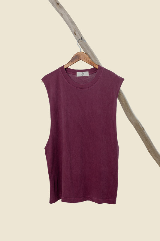 Essential Tank - New Maroon