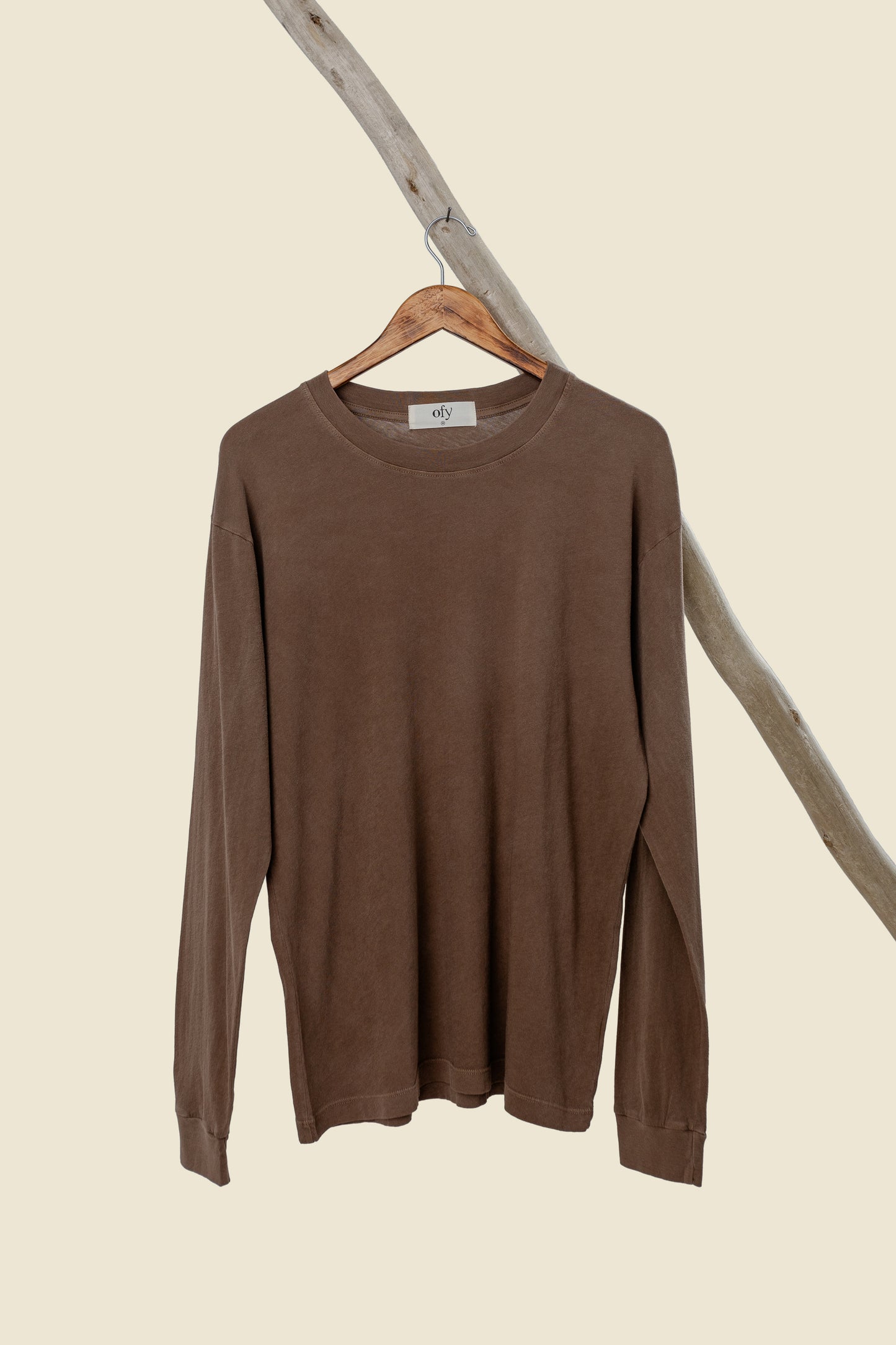 Essential L/S - Cocoa Creme