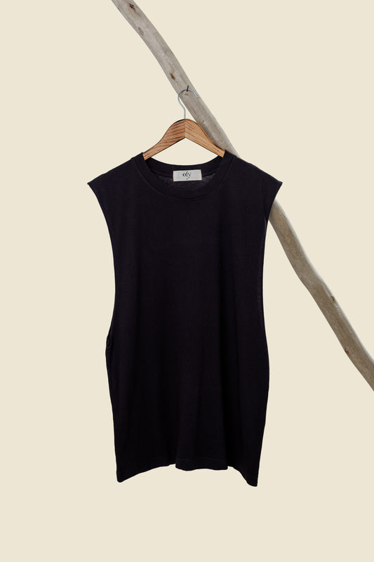 Essential Tank - Black Sand